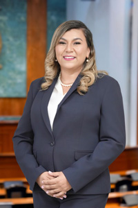 Retrato de Dip. Mirna Luz Lora Aguilar