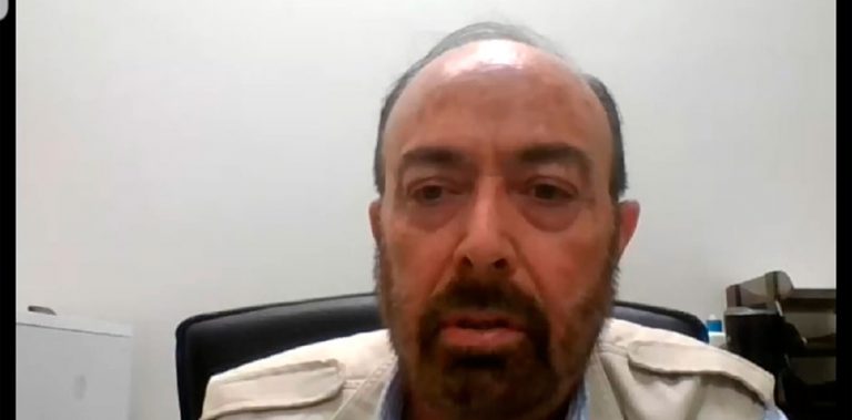 Jaime Gerardo López en videoconferencia