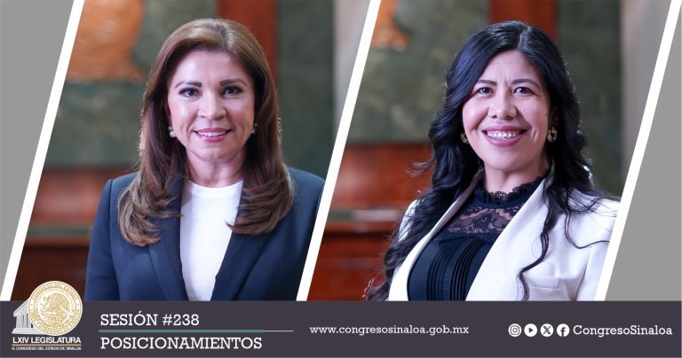 Imágenes de las diputadas Gloria Himelda Félix y Deisy Judith Ayala.