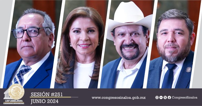 Imágenes de diputados y diputada que fijaron postura sobre reforma al poder Judicial.