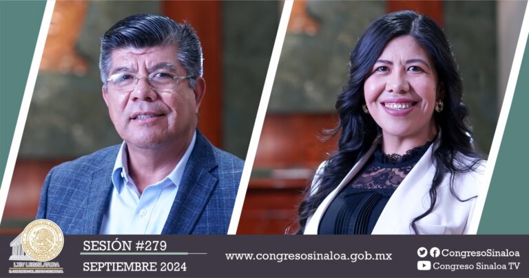 Fotos de diputado y diputada que hablaron en la discusión.