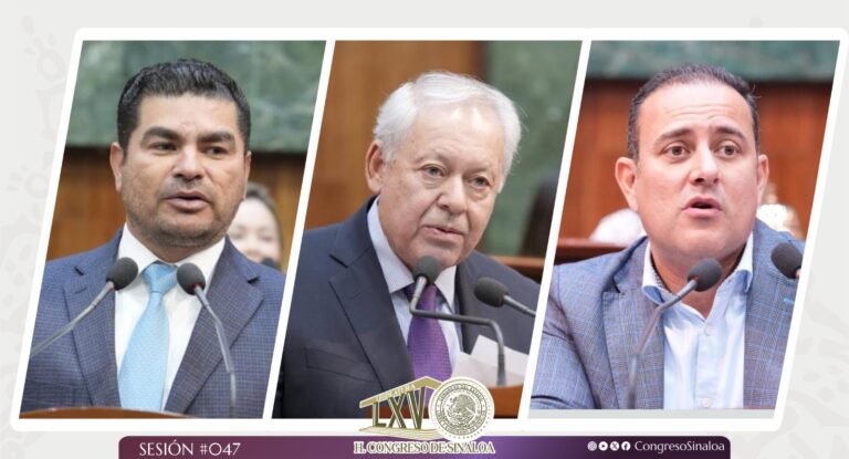 Rostros de los tres diputados que fijaron posicionamiento sobre el tema.