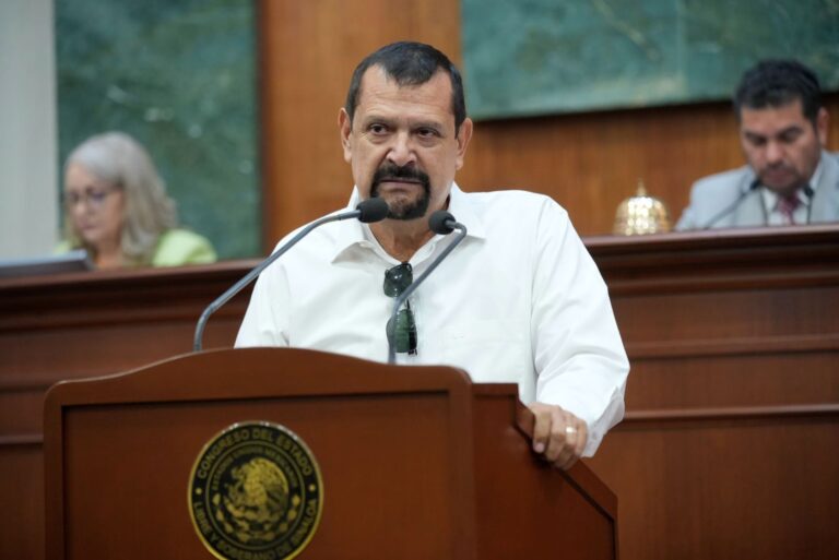 Diputado Serapio Vargas habla en tribuna.