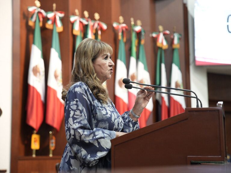 Diputada Tere Guerra informa en tribuna detalles de Comisión para realizar gestiones ante CFE.