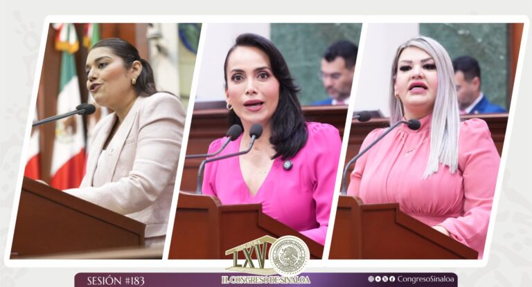 Foto compuesta con tres diputados que hablaron sobre el mismo tema.
